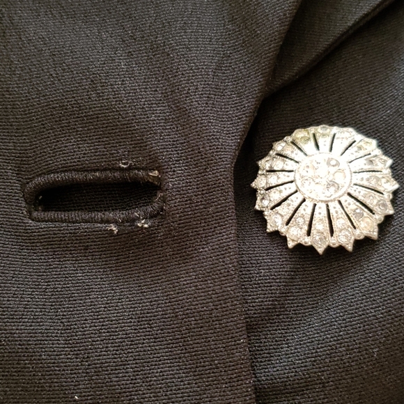 Vintage Mme Renauld Frocks Beaded Blazer Small - Picture 10 of 11